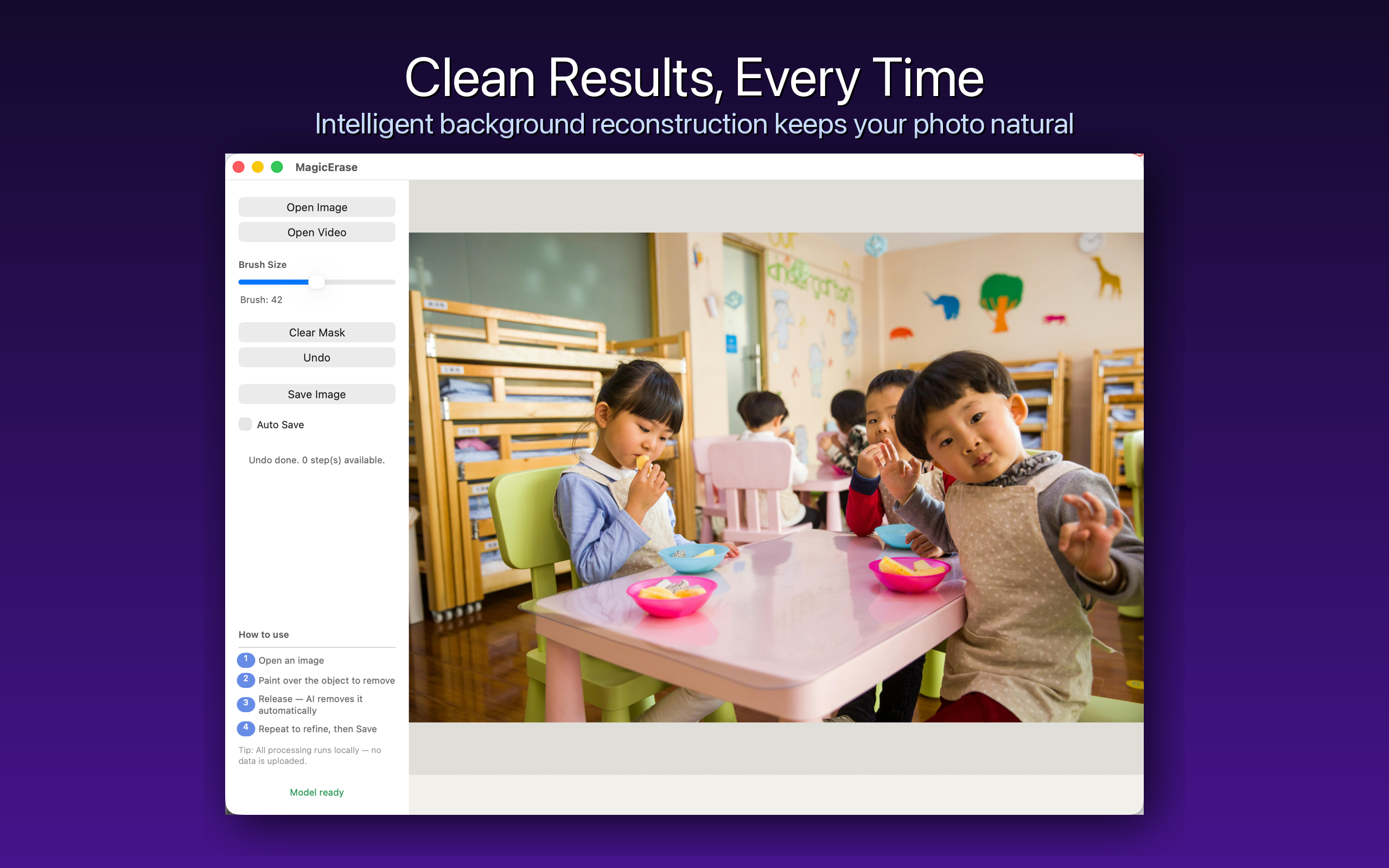 Magic Erase — Clean Results
